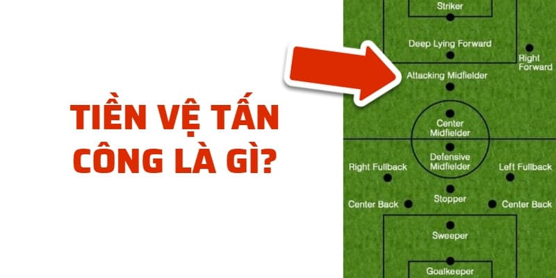 Tiền vệ tấn công là gì? Vai trò của vị trí AM trong bóng đá